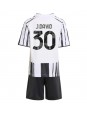 Juventus Jonathan David #30 Replika Hemmakläder Barn 2025-26 Kortärmad (+ byxor)